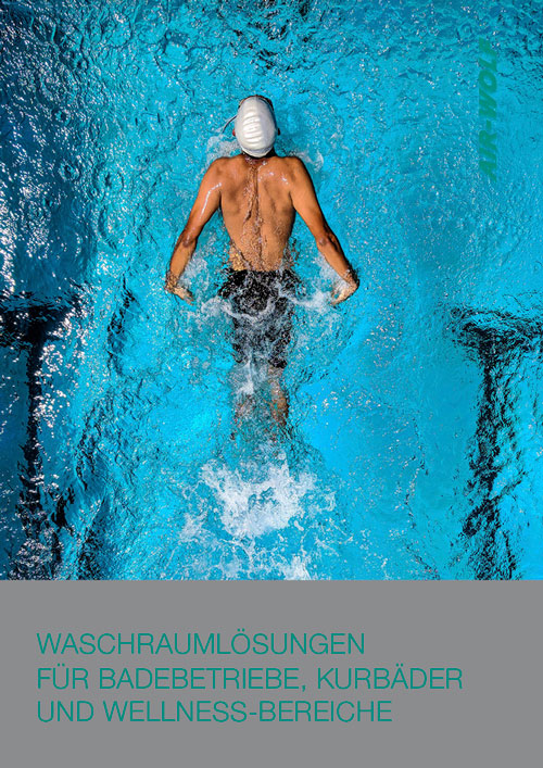 Broschüre Waschraumlösungen für Badebetriebe