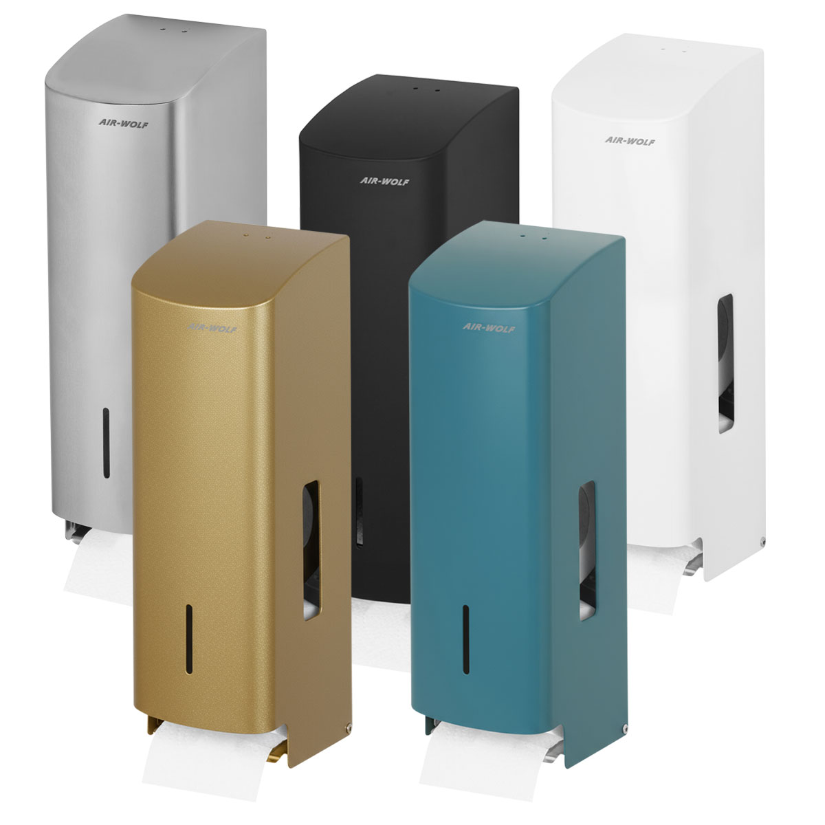 Spender, Papiertuchspender, Wandmontage, Vielseitige Farben, automatisch