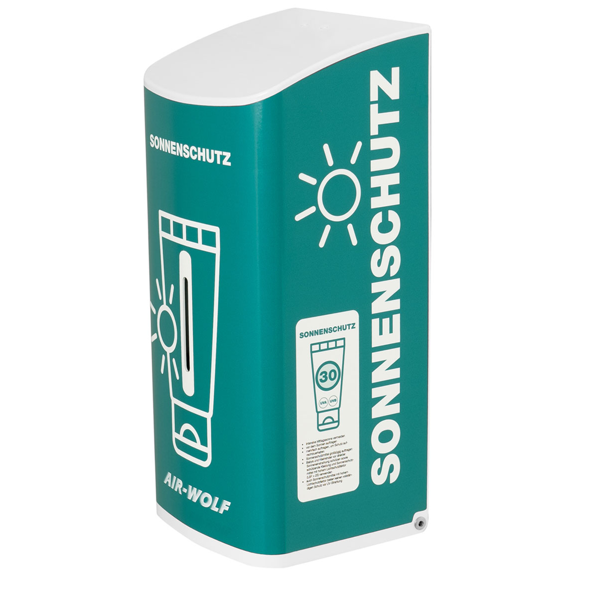 Sonnencremespender mit Sensor
