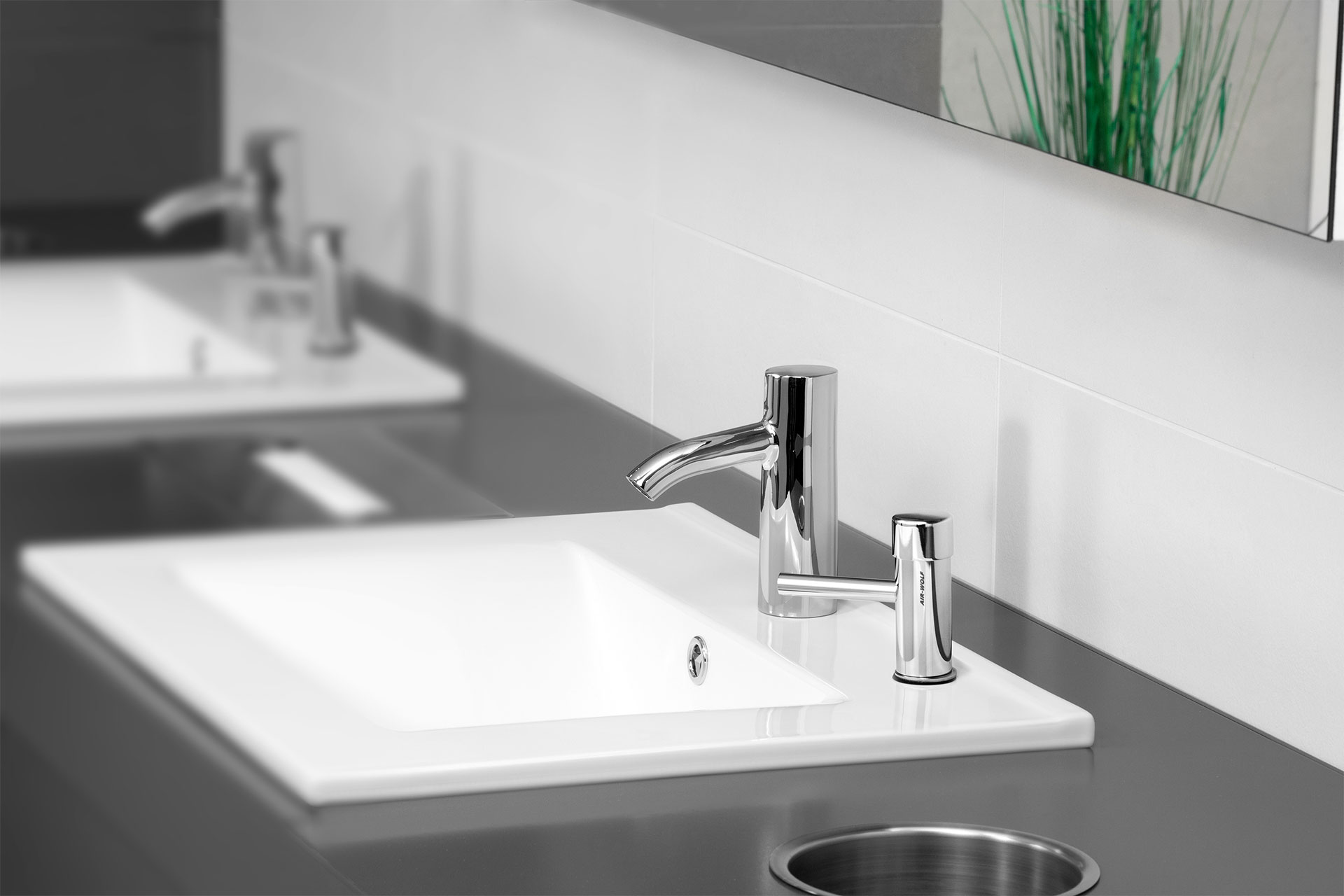 Sinken, Waschbeckenhahn, Wasserhahn, Sinken, Waschbeckenhahn, Wasserhahn