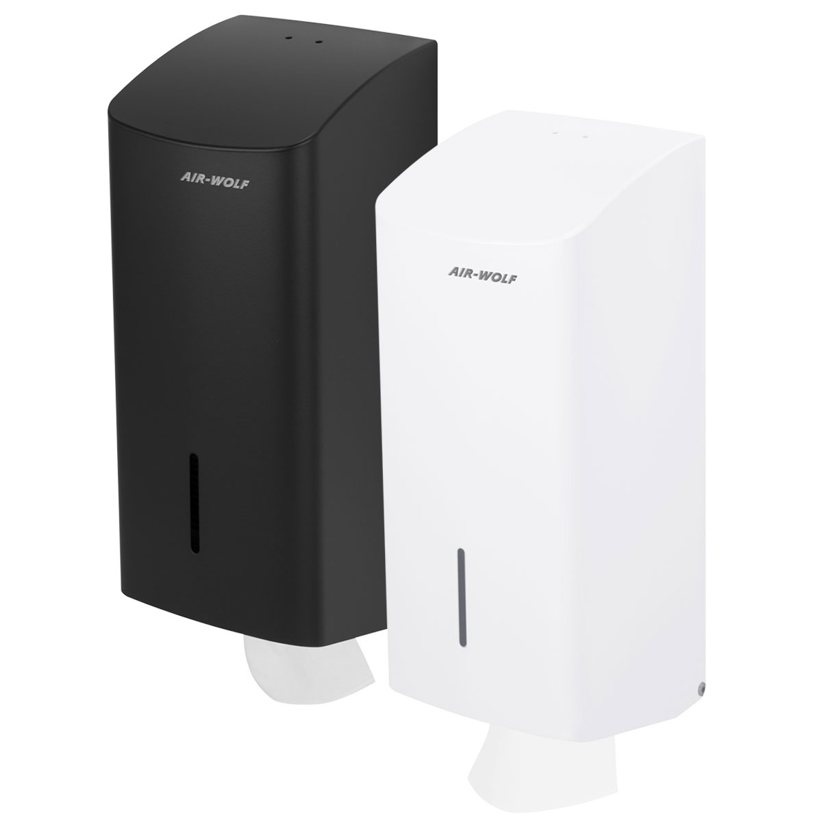 wall-mounted, soap dispenser, hand sanitizer, automatic, dual-pack