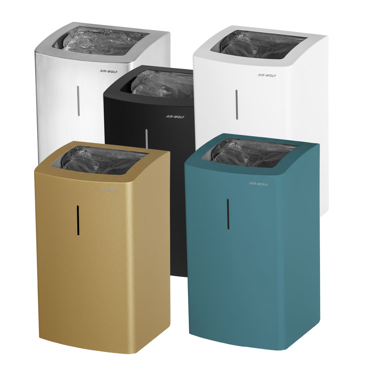 trash can, step trash can, metallic finish, rectangular bin, slim design