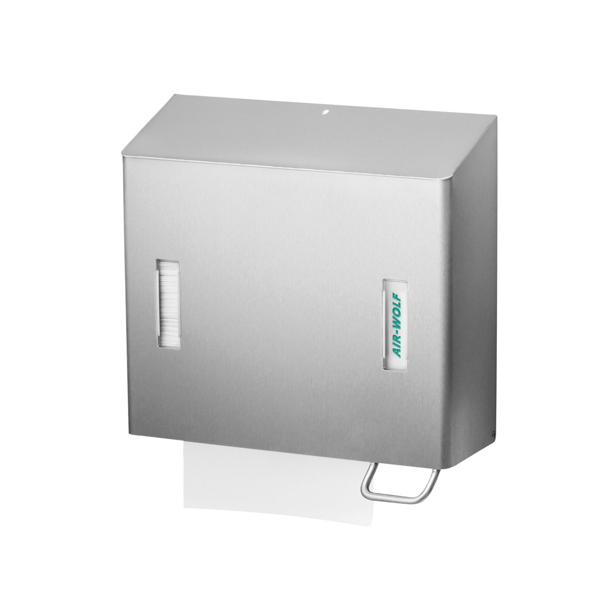 Edelstahl transparent pulverbeschichtet