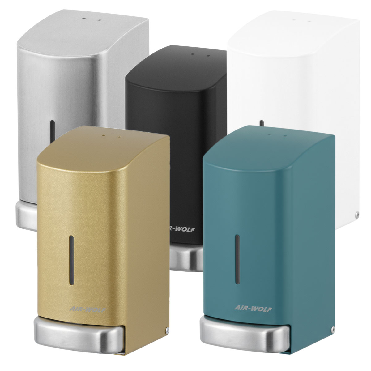 circular puncher, pocket stapler, wall-mounted dispenser, metal finish, assorted colors